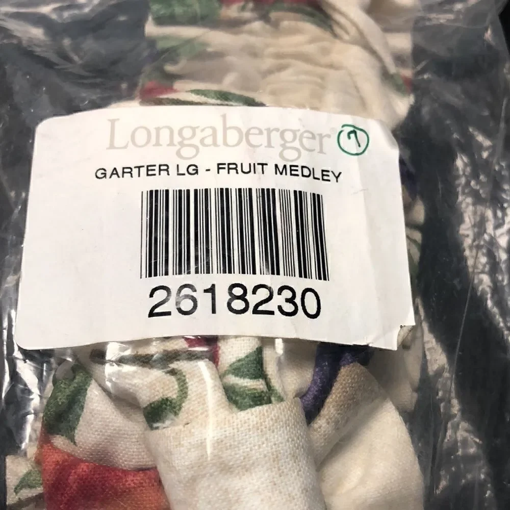 Longaberger Fruit Medley Large Garter